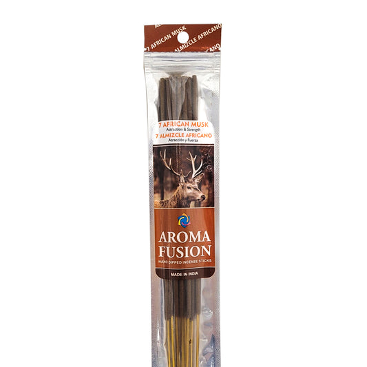 Aroma Fusion 11" Incense Sticks - 7 African Musk Scent