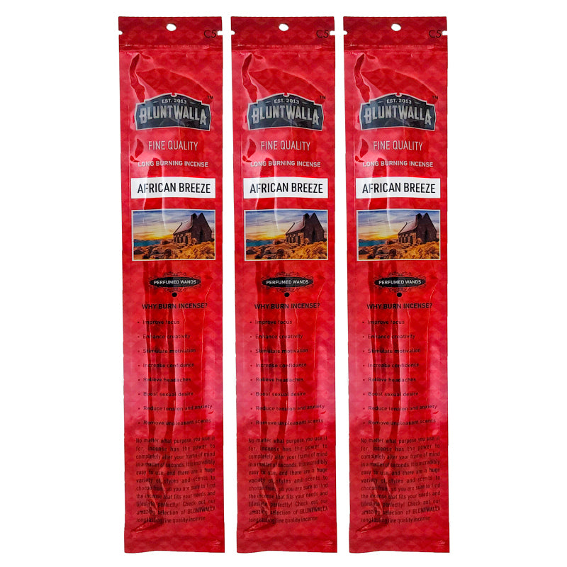 African Breeze 11" Bluntwalla Incense Pack