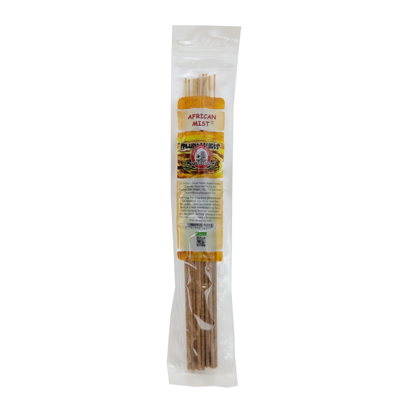 10.5" BluntEffects Incense Fragrance Wands, 12-Pack African Mist Scent