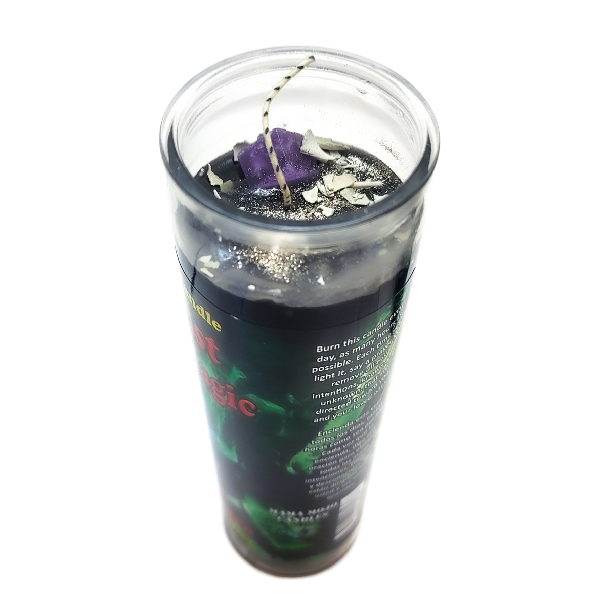 Prepared 7 Day Candle, Against Black Magic, by Mama Mojo