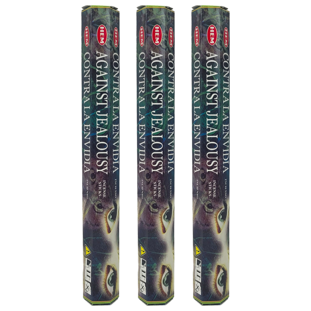 HEM Incense Sticks 20-Stick Hex Packs, Against Jealousy