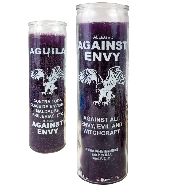 7 Day Candle, Against Envy (Purple)