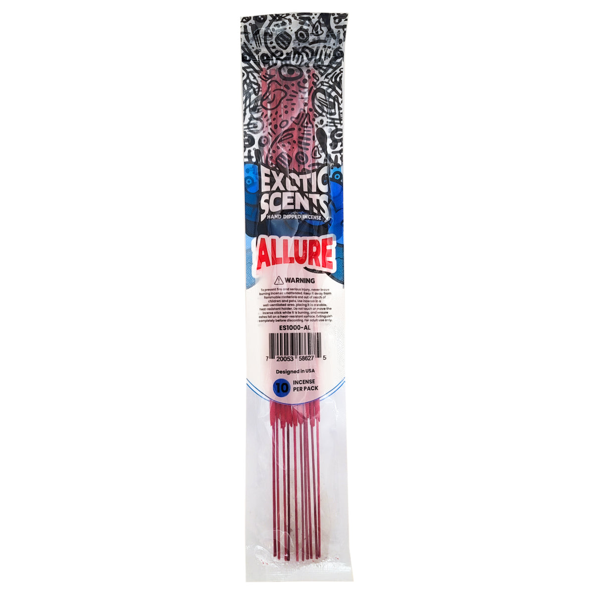 Allure Scent 11" Exotic Scents Incense