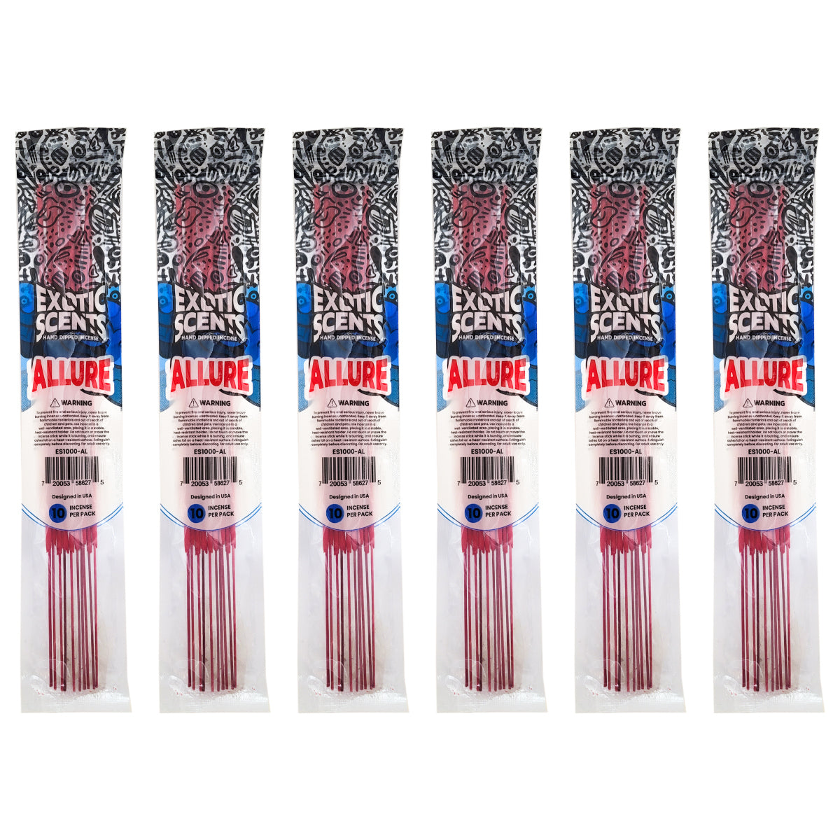 Allure Scent 11" Exotic Scents Incense