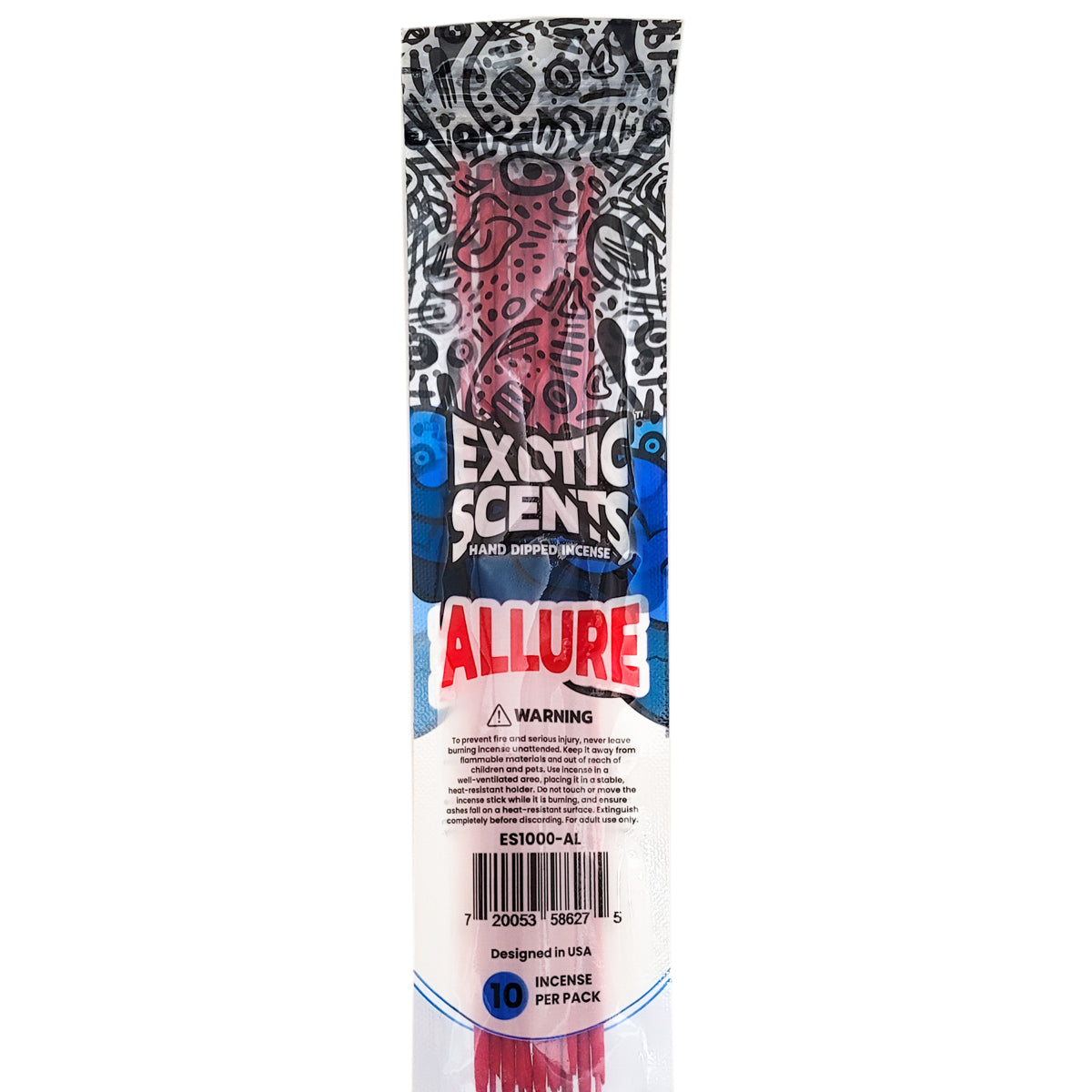 Allure Scent 11" Exotic Scents Incense