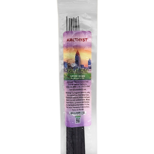 Amethyst 10.5" Blunt & Mild Incense, 20g Pack