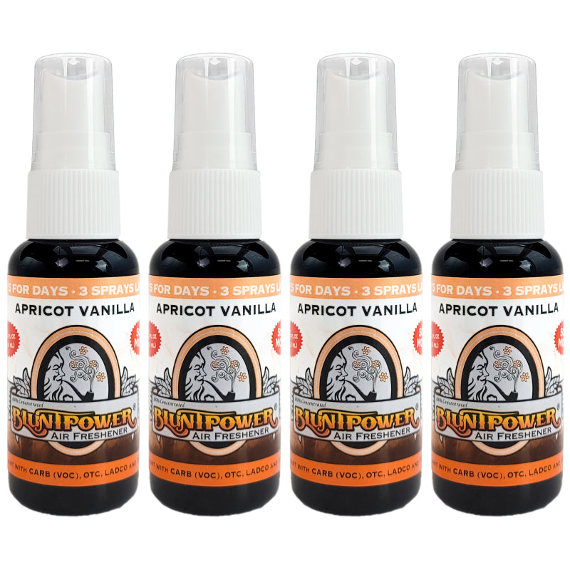 Blunt Power Spray 1.5 OZ Apricot Vanilla Scent
