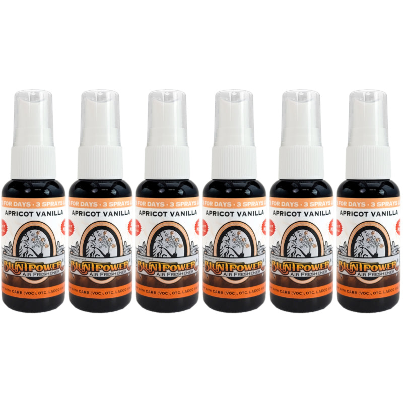 Blunt Power Spray 1.5 OZ Apricot Vanilla Scent