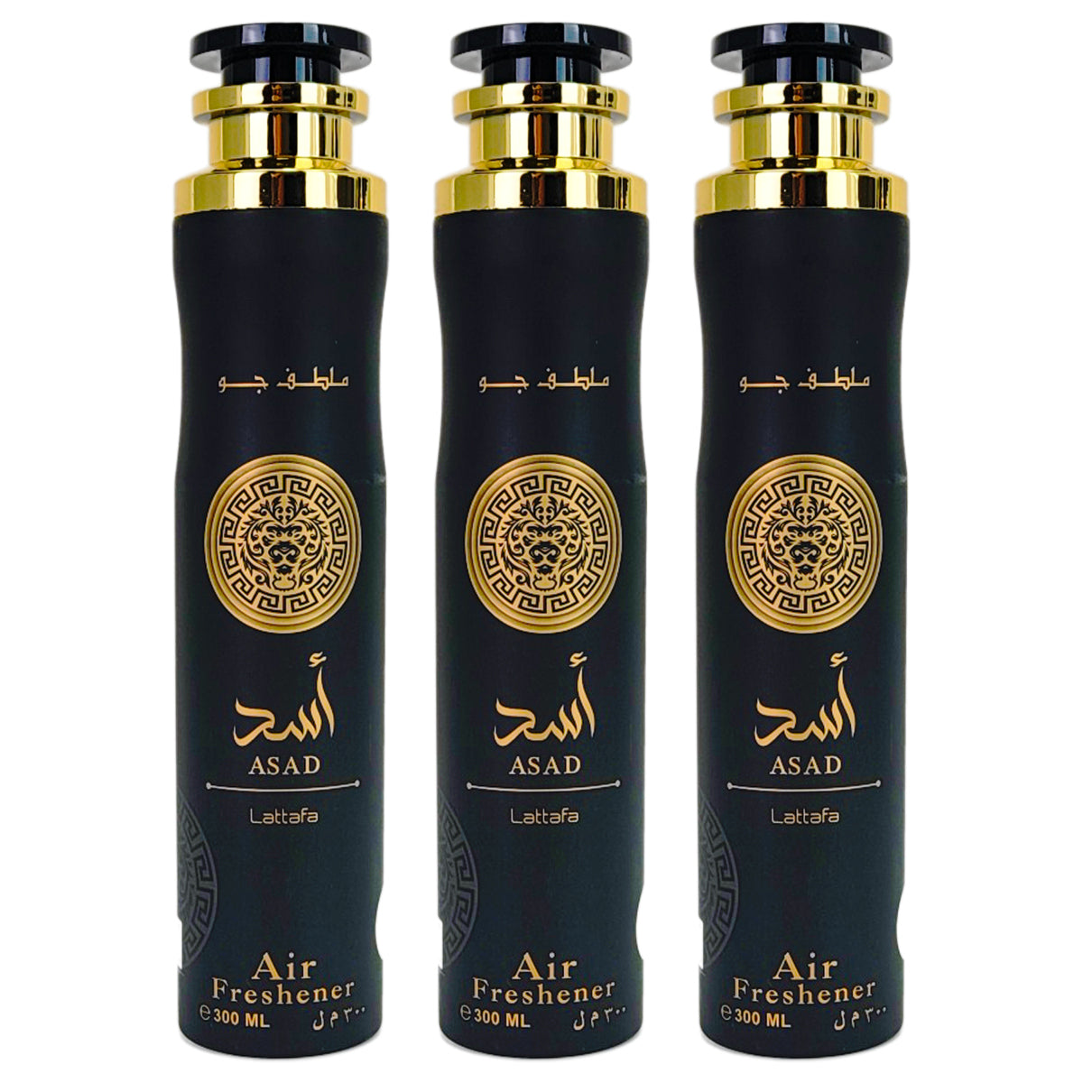 Asad Aerosol Air Freshener Spray, 300ml, by Lattafa