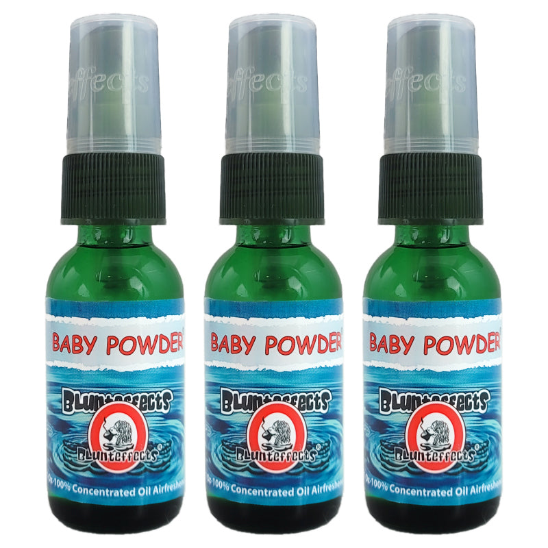BluntEffects Air Freshener Spray, 1OZ Baby Powder Scent