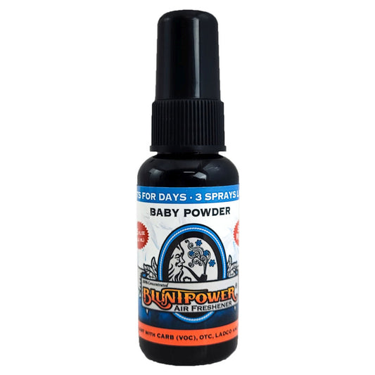 Blunt Power Spray 1.5 OZ Baby Powder Scent