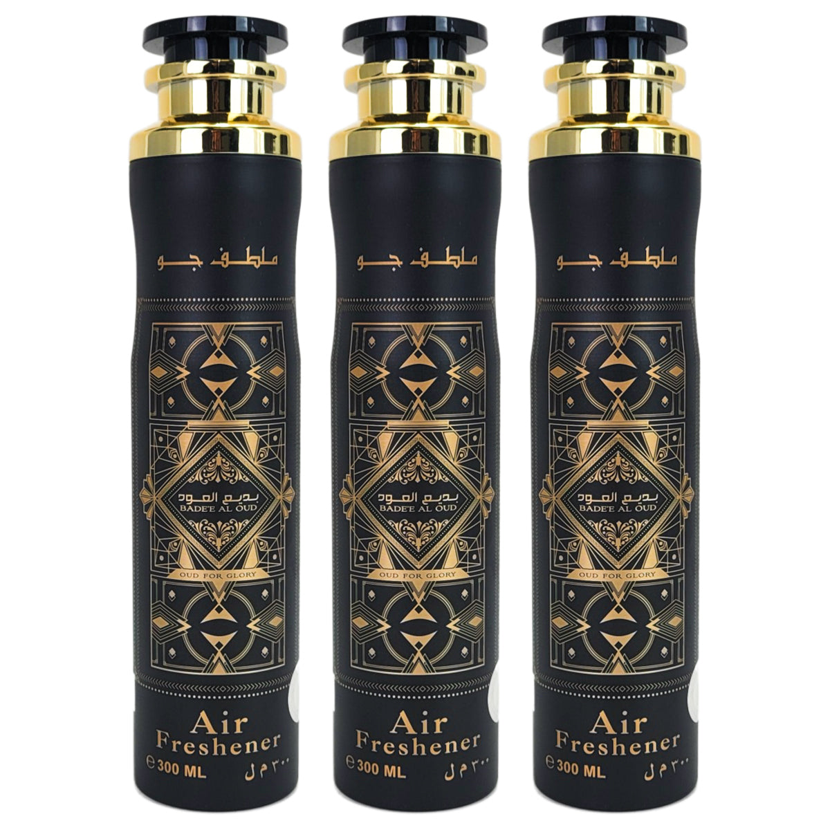 Bade'e Al Oud Glory Aerosol Air Freshener Spray, 300ml, by Lattafa