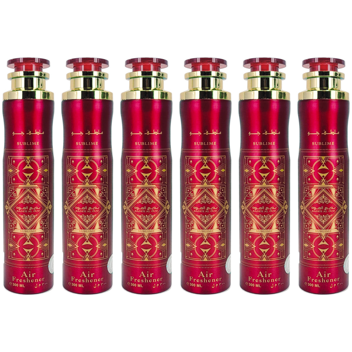 Bade'e Al Oud SUBLIME Aerosol Air Freshener Spray, 300ml, by Lattafa