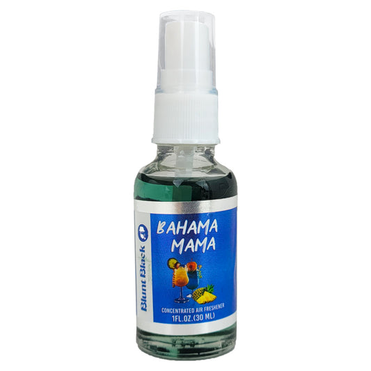 Bahama Mama Scent Blunt Black 1OZ Air Freshener Spray