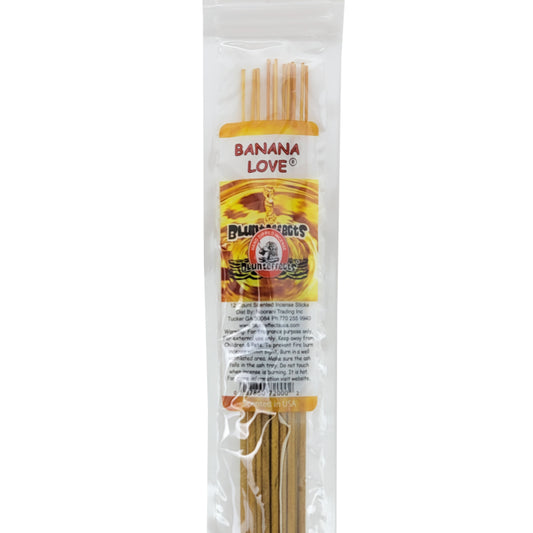 10.5" BluntEffects Incense Fragrance Wands, 12-Pack Banana Love Scent