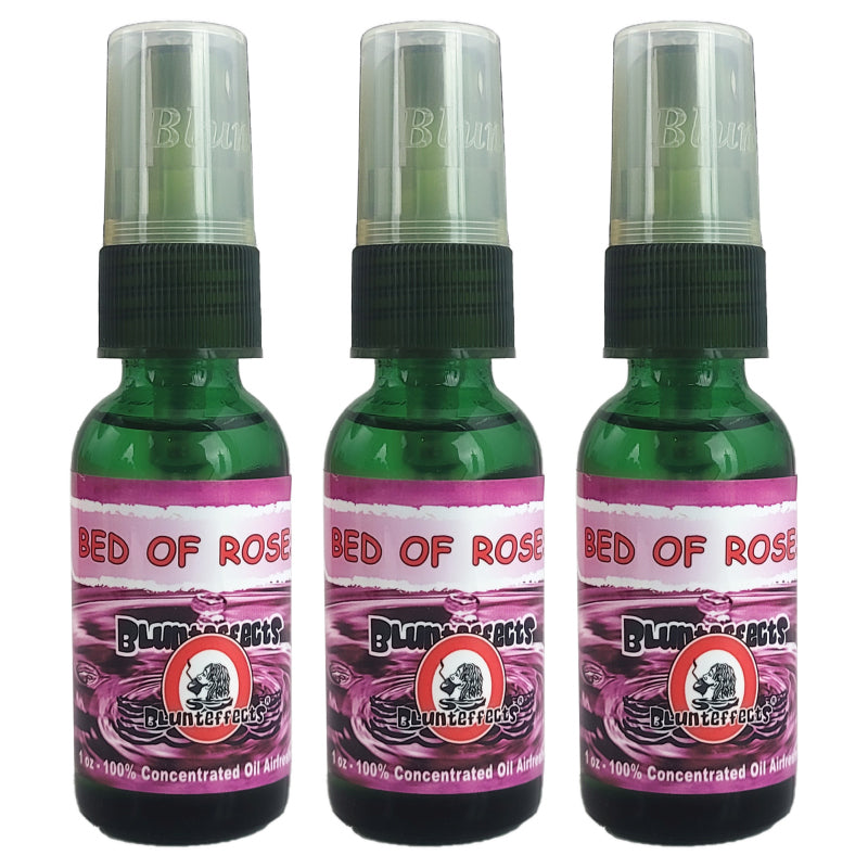 BluntEffects Air Freshener Spray, 1OZ Bed Of Roses Scent