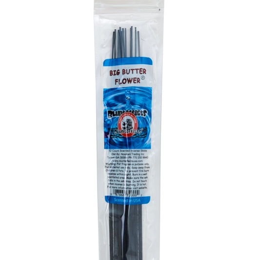 10.5" BluntEffects Incense Fragrance Wands, 12-Pack Big Butter Flower Scent