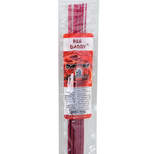 10.5" BluntEffects Incense Fragrance Wands, 12-Pack Big Daddy Scent