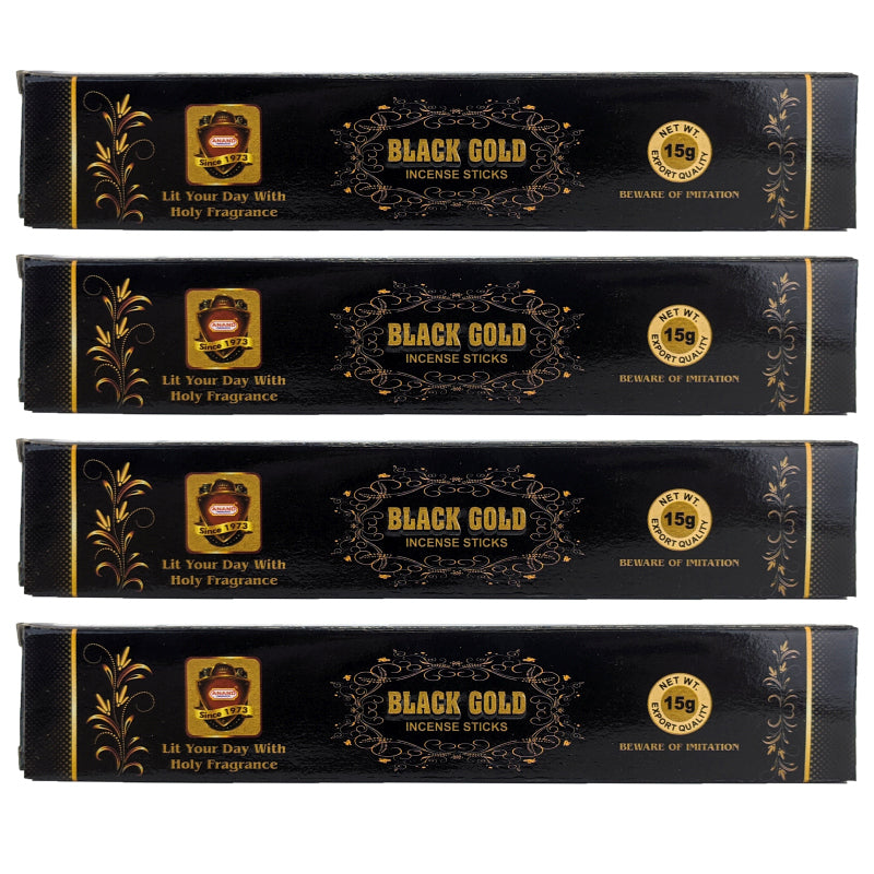 Anand Black Gold Incense Sticks, 15g Pack