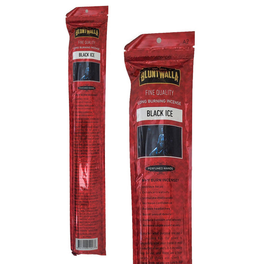 19" Jumbo Bluntwalla Black Ice TYPE Scent Incense Pack