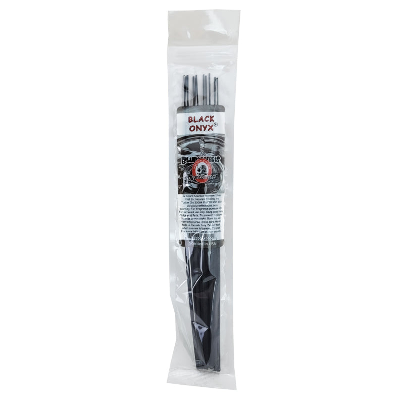 10.5" BluntEffects Incense Fragrance Wands, 12-Pack Black Onyx Scent