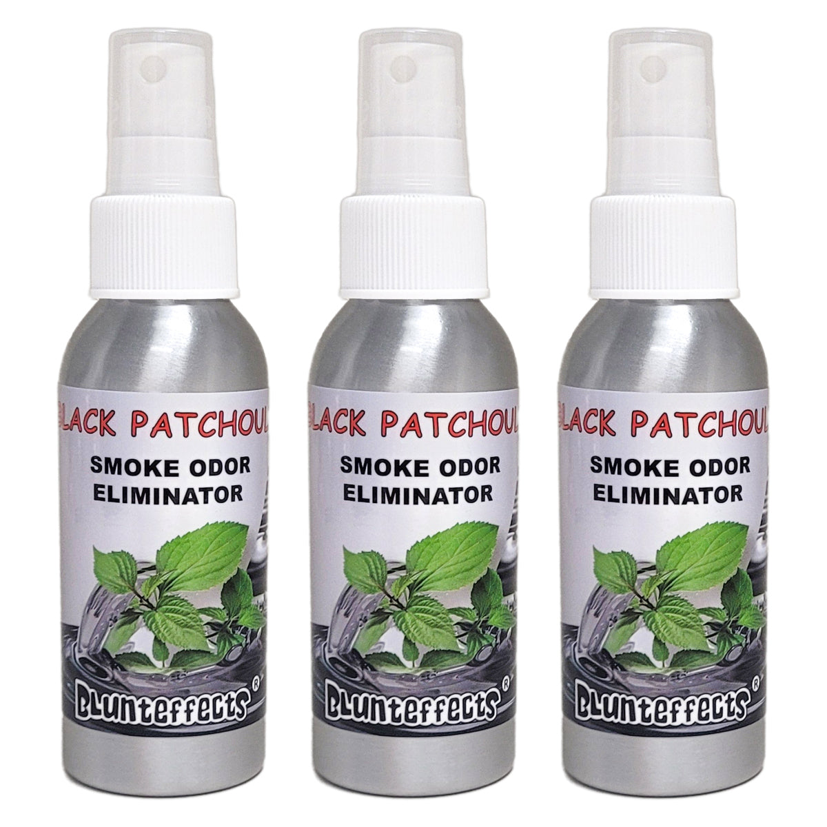 100ml Black Patchouli Scent BluntEffects Odor Eliminator Air Freshener Spray