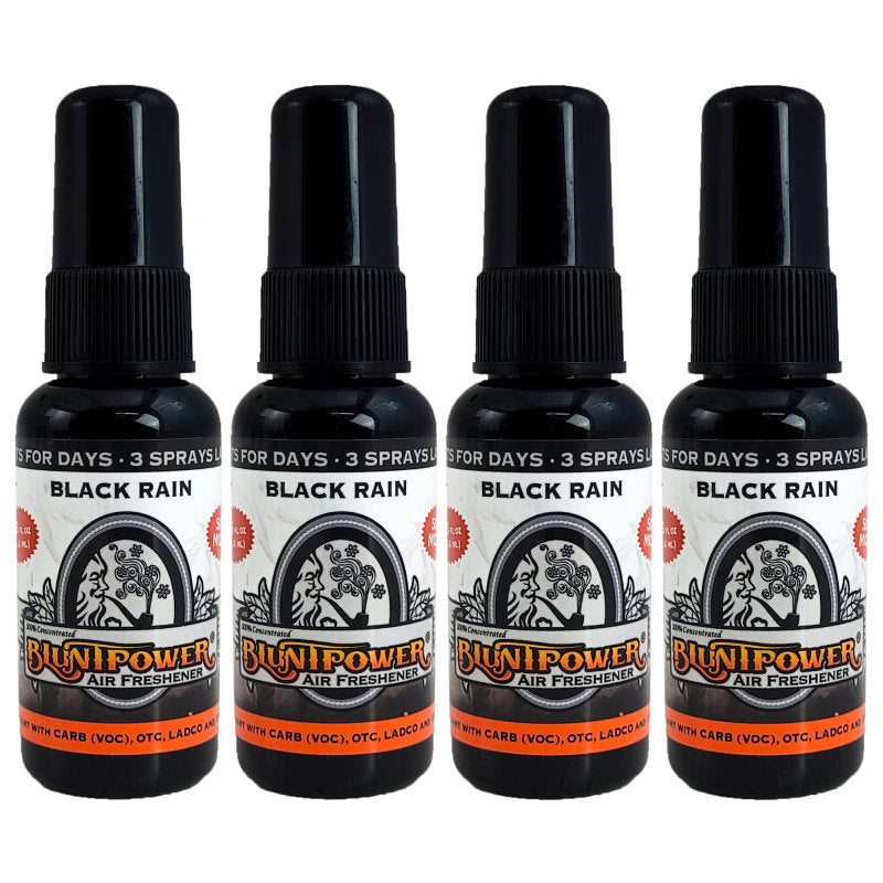 Blunt Power Spray 1.5 OZ Black Rain Scent