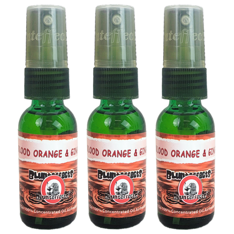 BluntEffects Air Freshener Spray, 1OZ Blood Orange & Ginger