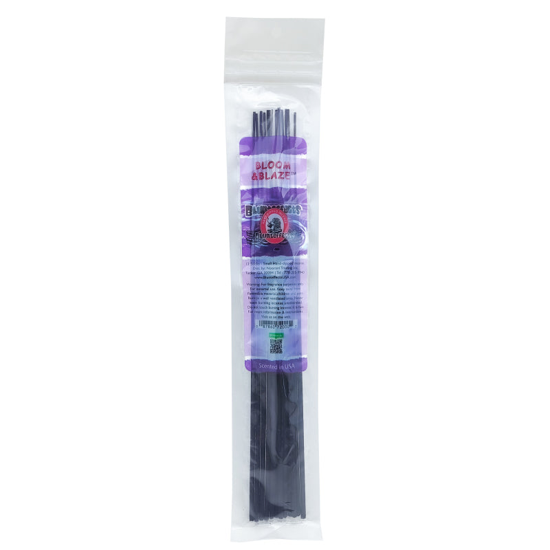 10.5" BluntEffects Incense Fragrance Wands, 12-Pack Bloom & Blaze