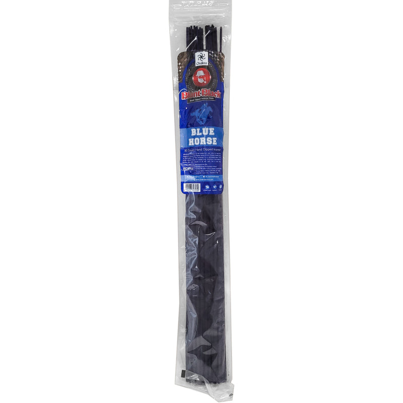 Blue Horse Scent 19" Blunt Black Jumbo Incense