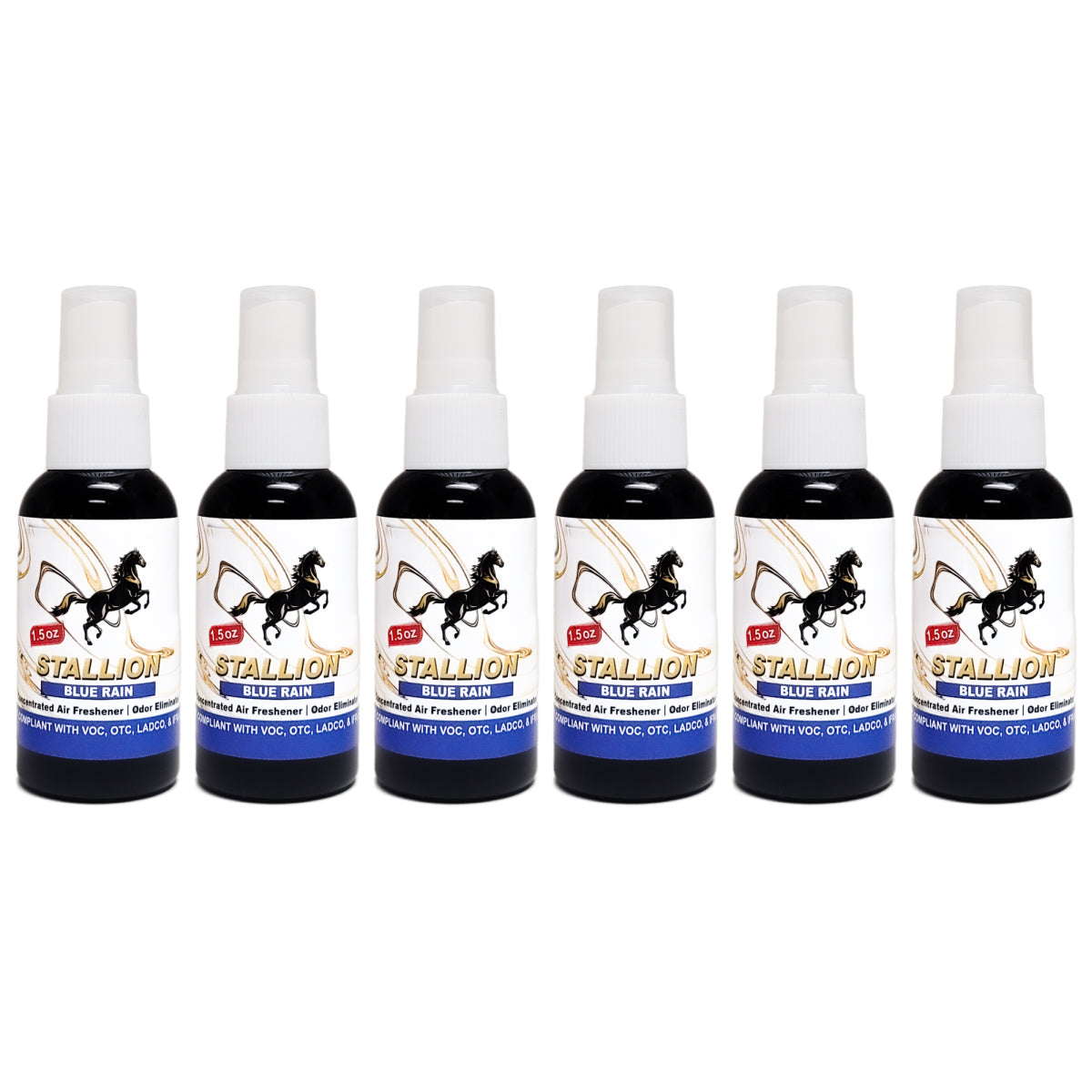 Stallion Air Freshener Spray 1.5 OZ Blue Rain