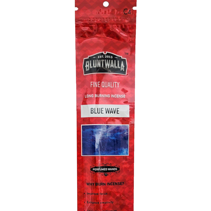 Blue Wave 11" Bluntwalla Incense Pack