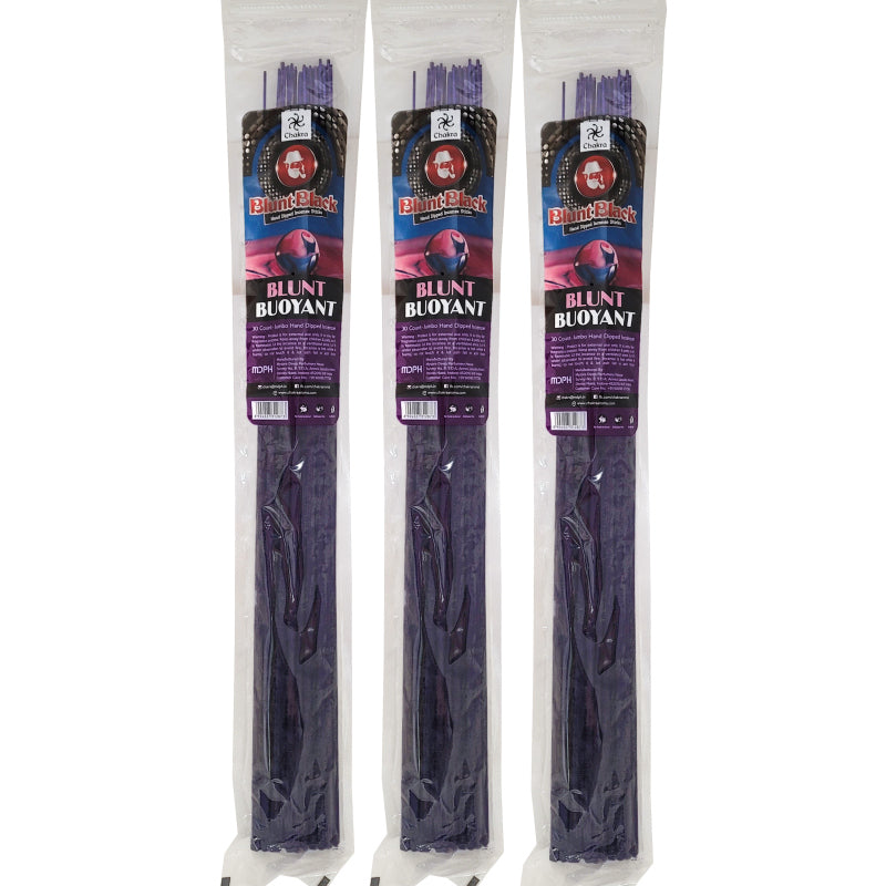 Blunt Buoyant Scent 19" Blunt Black Jumbo Incense