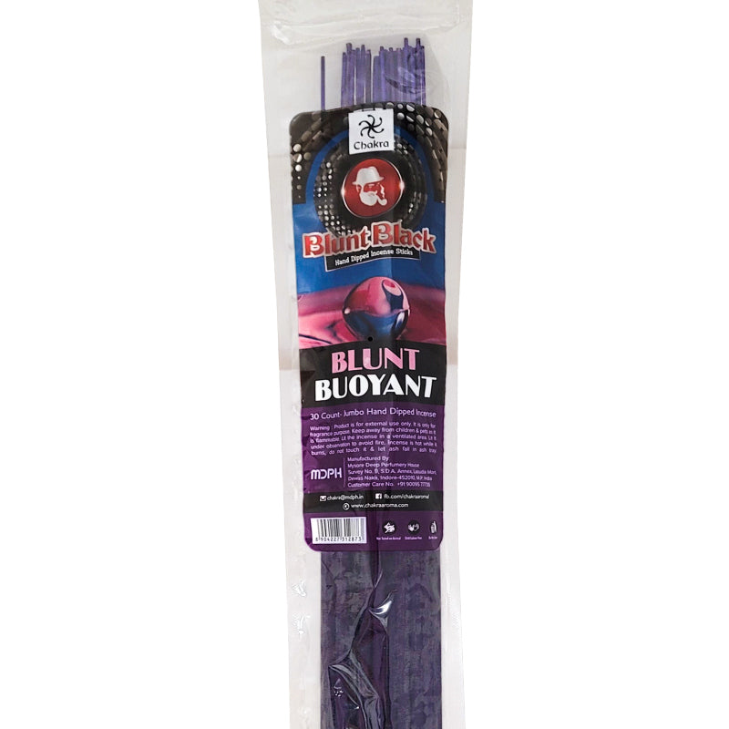 Blunt Buoyant Scent 19" Blunt Black Jumbo Incense