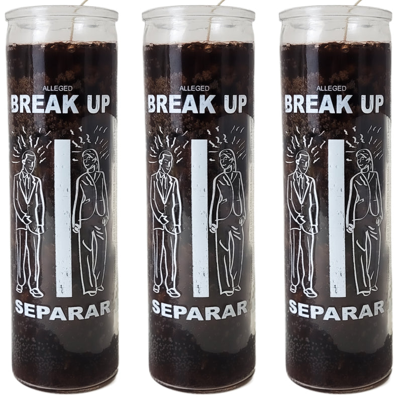 7 Day Candle, Break Up Man/Woman (Brown)