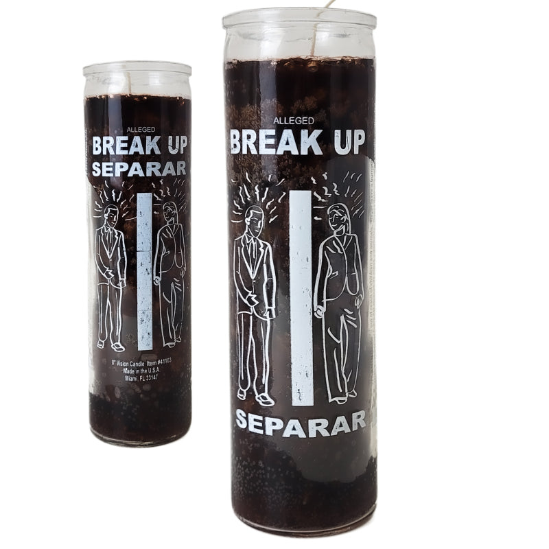 7 Day Candle, Break Up Man/Woman (Brown)