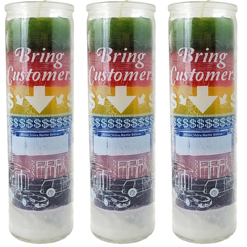 7 Day Candle, Bring Customers (7 Color)