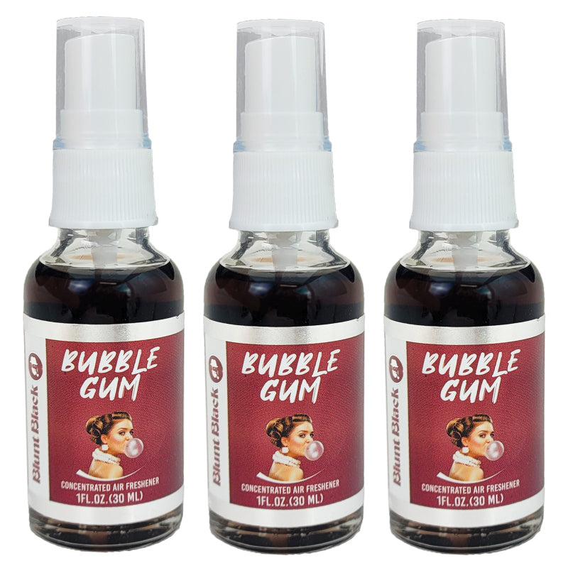 Bubble Gum Scent Blunt Black 1OZ Air Freshener Spray
