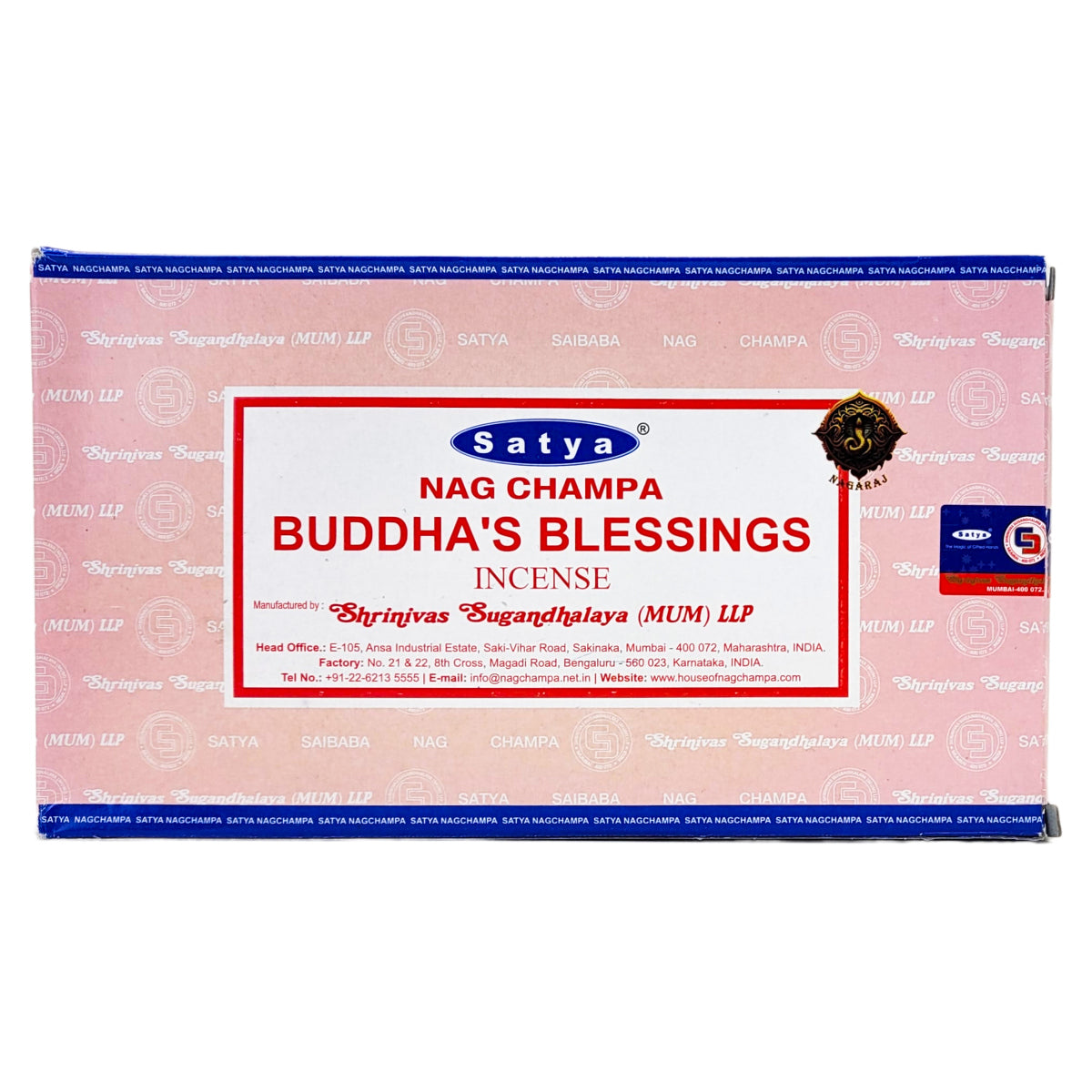Satya Buddha's Blessings Scent Incense Sticks, 15g Pack