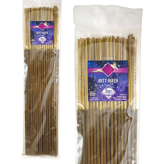 Butt Naked Scent 19" Incense, 50-Stick Pack, by The Dipper