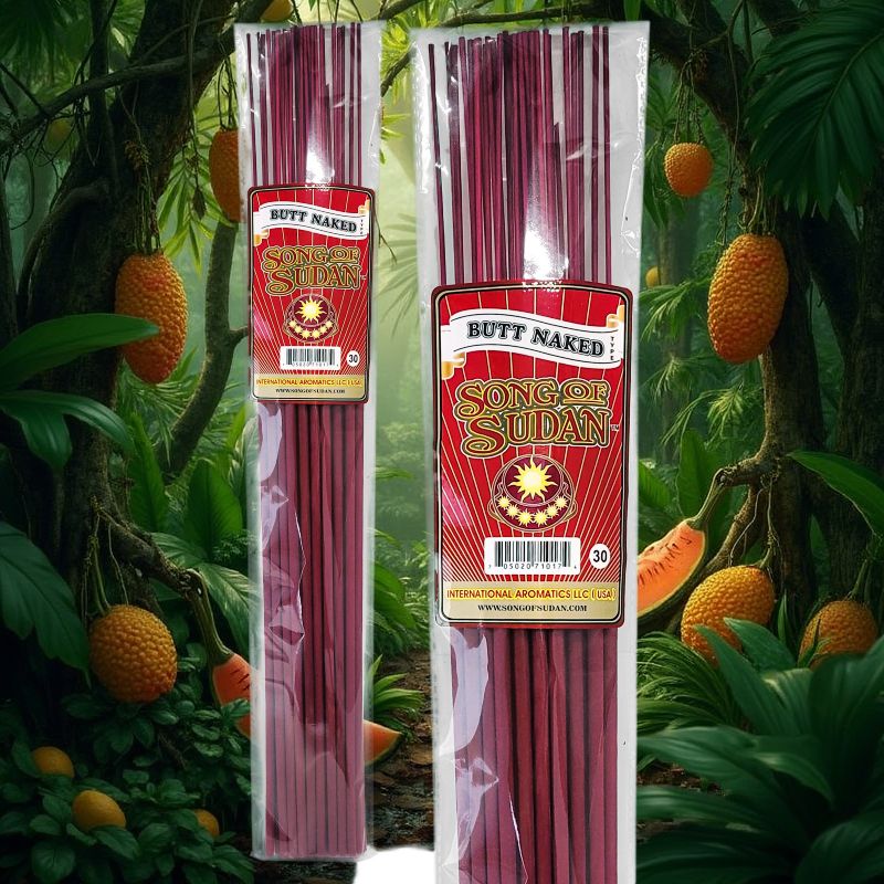 Butt Naked Scent, Song Of Sudan 19" Jumbo Incense