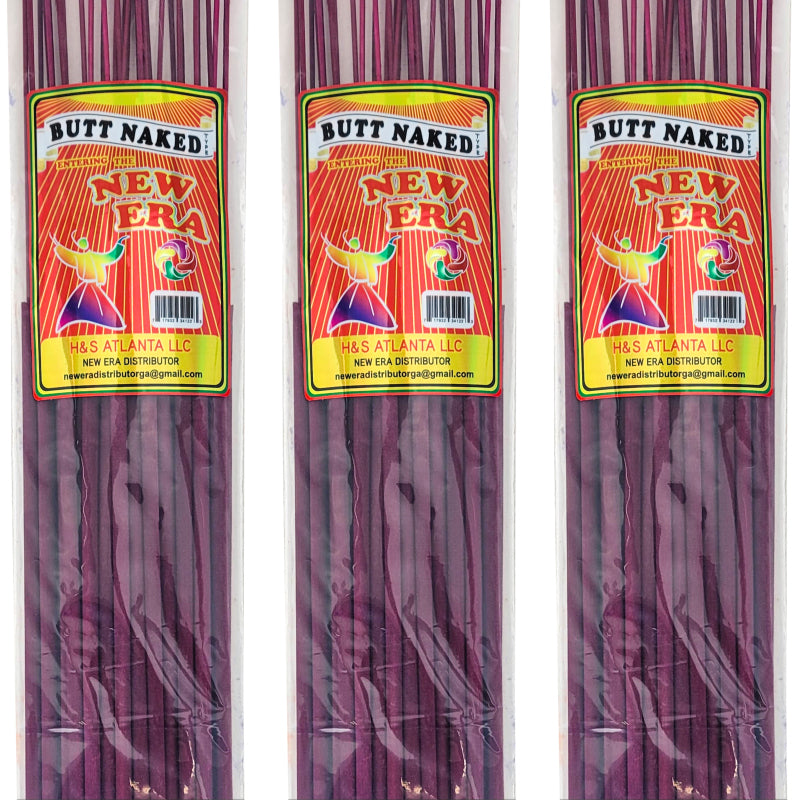 Butt Naked Scent, New Era 19" Jumbo Incense
