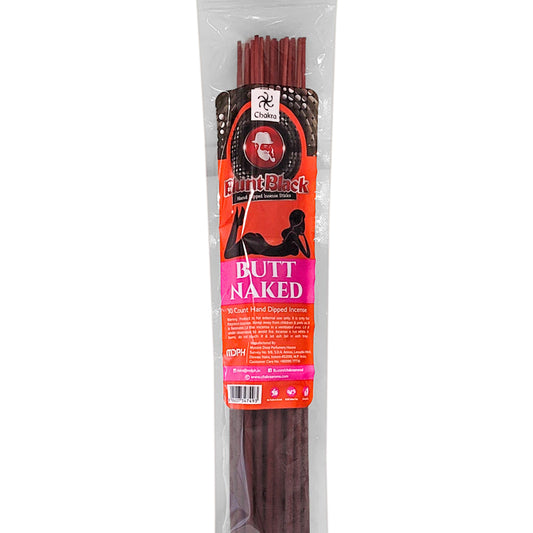 Butt Naked Scent 19" Blunt Black Jumbo Incense