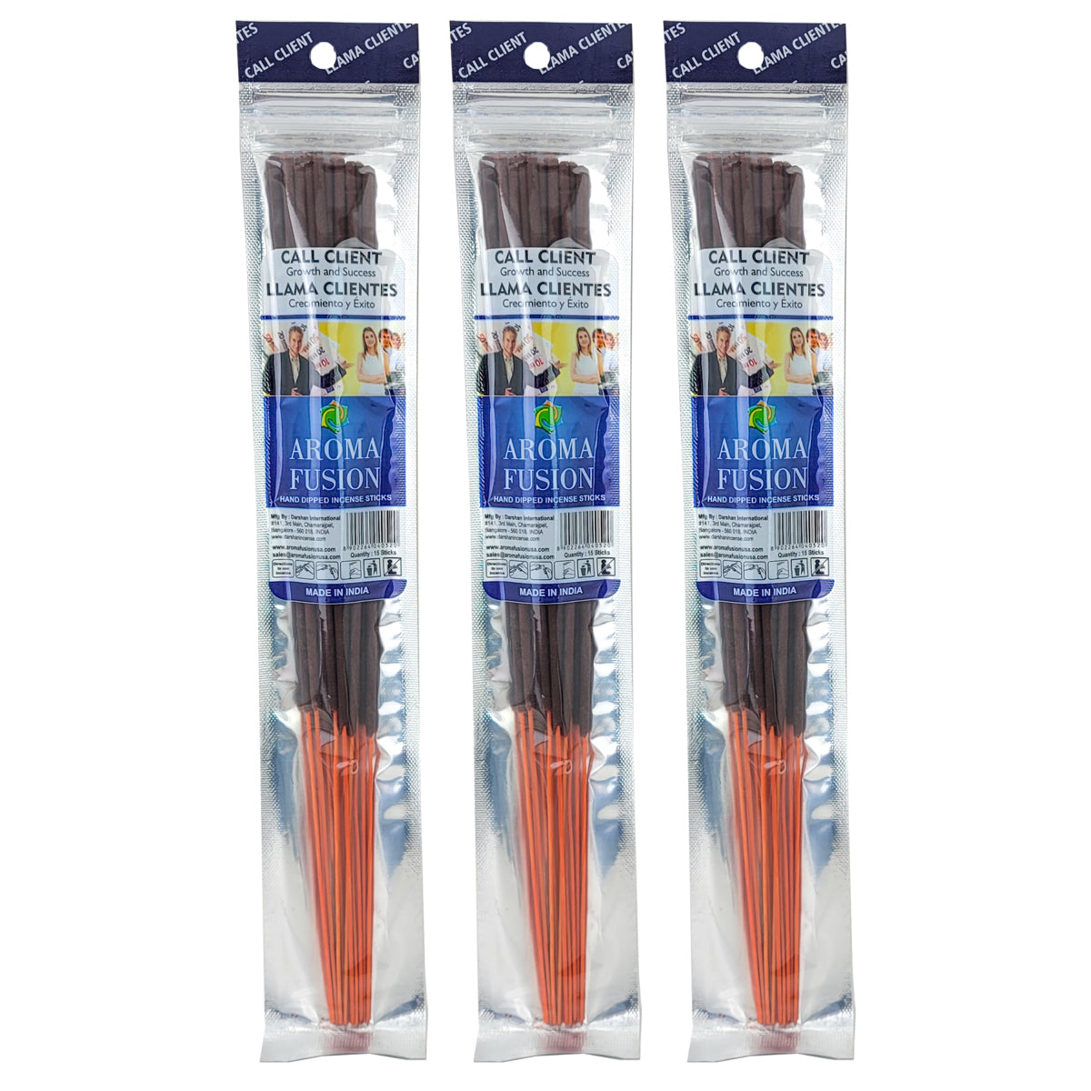 Aroma Fusion 11" Incense Sticks - Call Client Scent