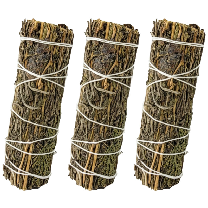 Cedar & Lavender 4" Bundle Smudge Stick