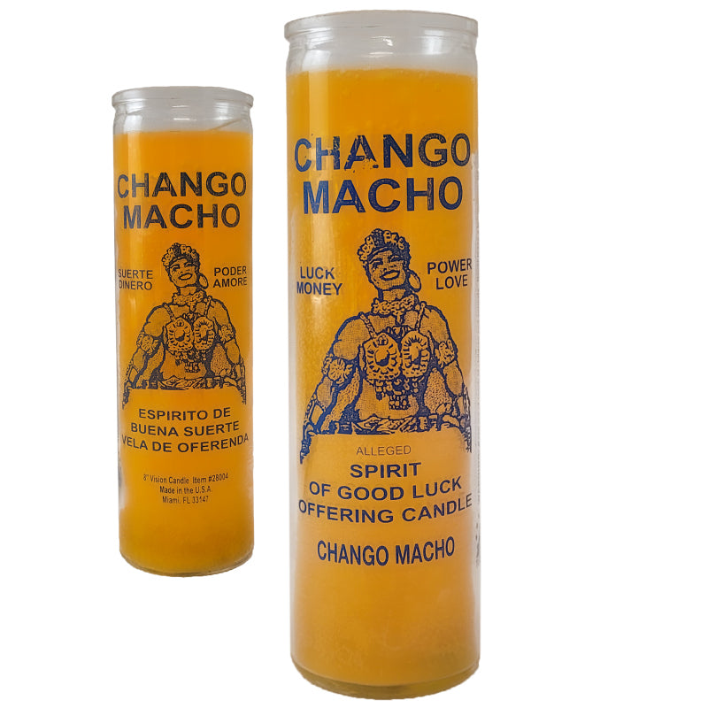 7 Day Candle, Chango Macho (Gold)