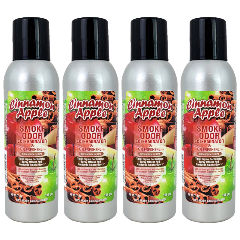 Cinnamon Apple Scent 7oz Smoke Odor Exterminator Aerosol Can Spray