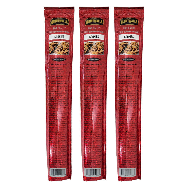19" Jumbo Bluntwalla Cookies Scent Incense Pack