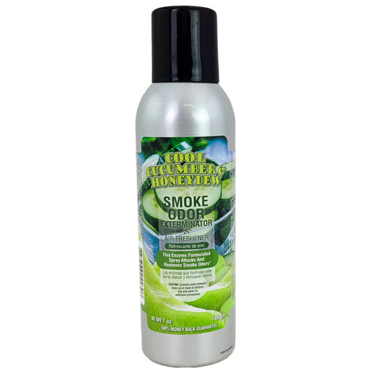 Cool Cucumber & Honeydew Scent 7oz Smoke Odor Exterminator Aerosol Can Spray