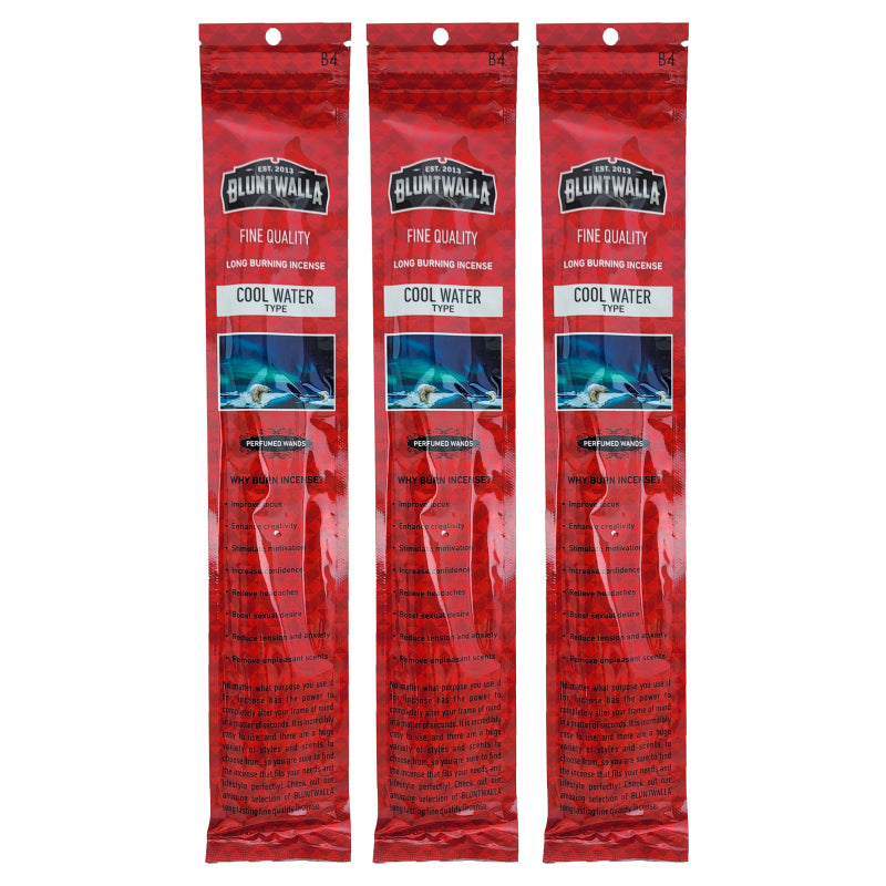 Cool Water TYPE 11" Bluntwalla Incense Pack